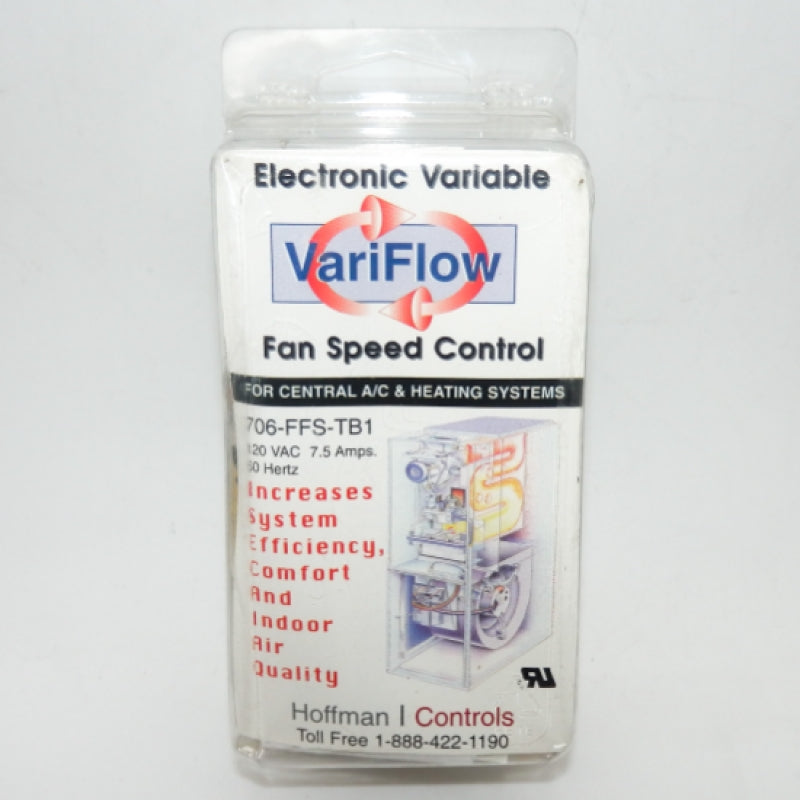Hoffman Controls 706-FFS-TB1 7.5A Fan Motor Speed Controller with VariFlow