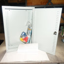 Rottner S64 Single Door Light Gray Key Cabinet with Cylinder Lock