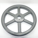 B & B Manufacturing 2BK140H 2 Grooves  H Bushing Cast Iron V-Belt Pulley