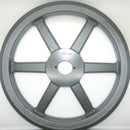 B & B Manufacturing 2BK140H 2 Grooves  H Bushing Cast Iron V-Belt Pulley