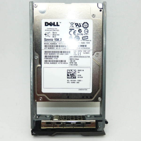 Dell ST9146852SS 146GB SAS 6G 15k Hard Drive w. Caddy 9FU066-150