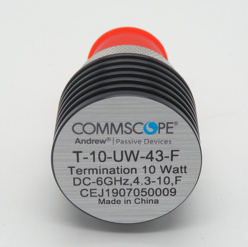 Andrew CommScope T-10-UW-43-F 0-6000 MHz Termination Load 10 W 4.3-10F