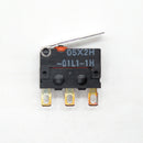 Omron D2FD-01L1-1H Solder Hinge Lever 0.1A Gold Alloy SPDT Snap Action Switch