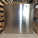 Bud Industries SNB-3754-SS 24 x 24 x 10 IP66 Stainless Steel Enclosure