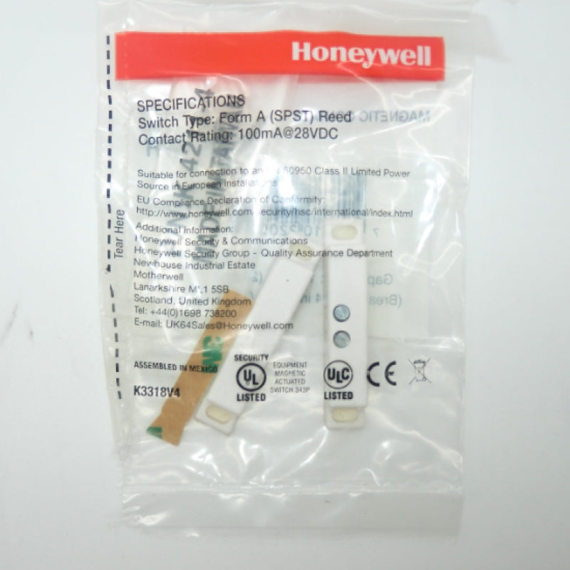 Pack of 10 Honeywell 945T-WH Magnetic Contact with Terminals