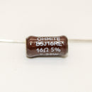 Ohmite B5J16RE 16Ohms 5.25W Through Hole Wirewound Resistor