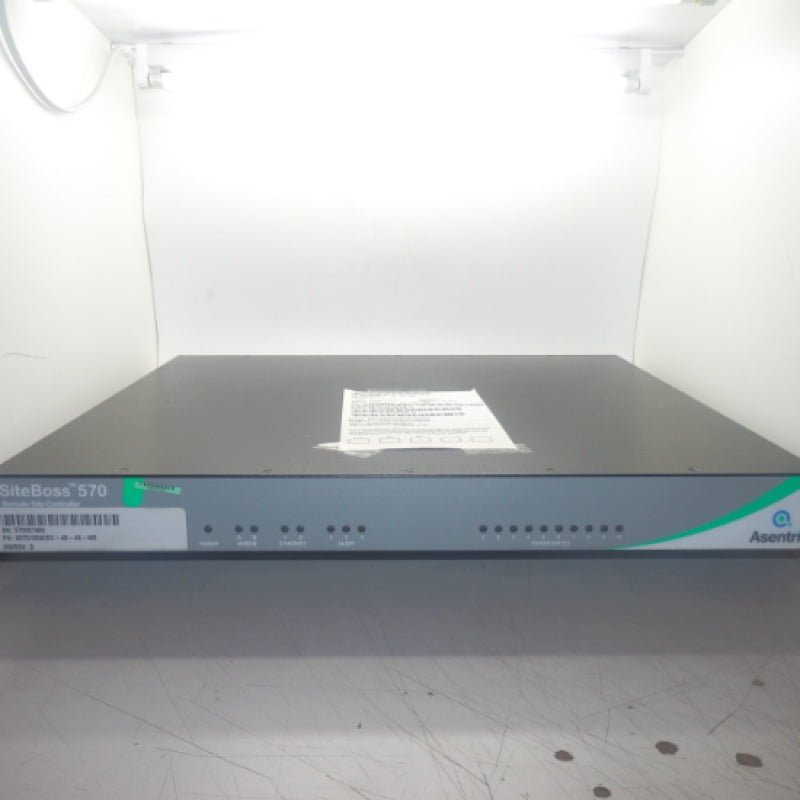 Asentria S570/32M/DC-4S-4S-ME SiteBoss 570 Remote Site Controller