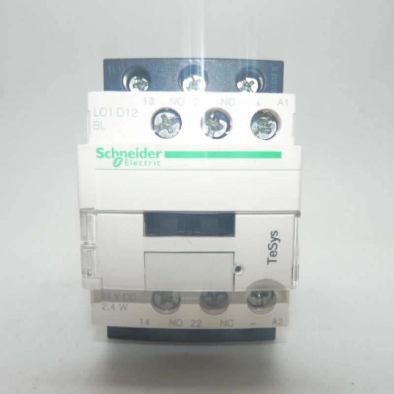 Schneider Electric LC1D12BL 12A 24VDC Non-Reversing Contactor