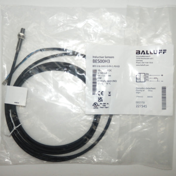 Balluff BES00H3 Inductive Proximity Sensor