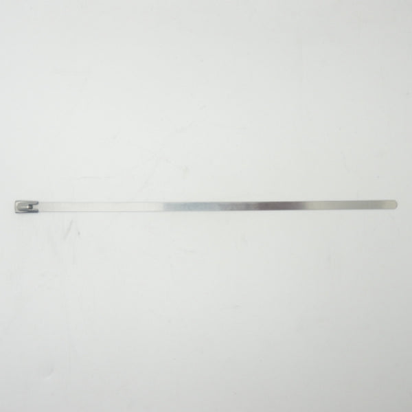 RS Pro 1595357 7.9 x 0.2 in Stainless Steel Cable Ties