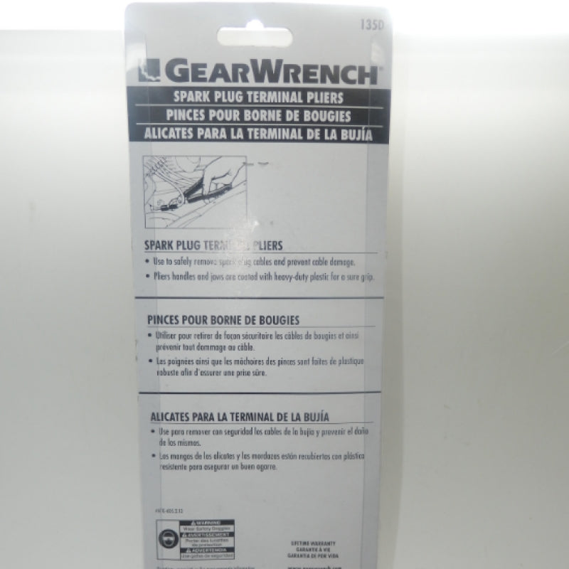 Apex Tool Group GearWrench GW135D Spark Plug Terminal Pliers