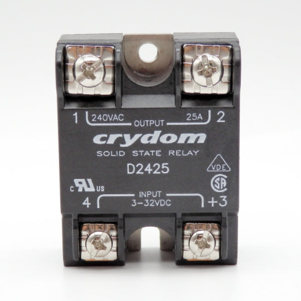 Crydom D2425 3-32VDC 25A 240VAC SCR Solid State Relay