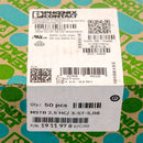 50 Pack of Phoenix Contact 1911978 12AWG 320V 16A 3 Position PCB Plug Screw