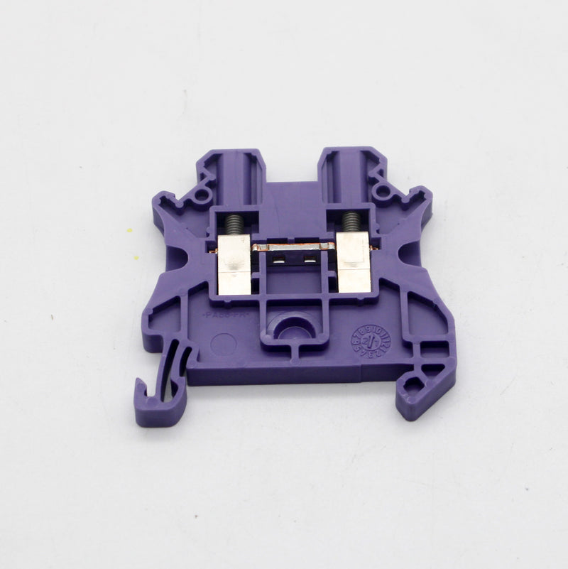 50 Pack of Phoenix Contact 3044078 12-26AWG Feed Thru Termination Block