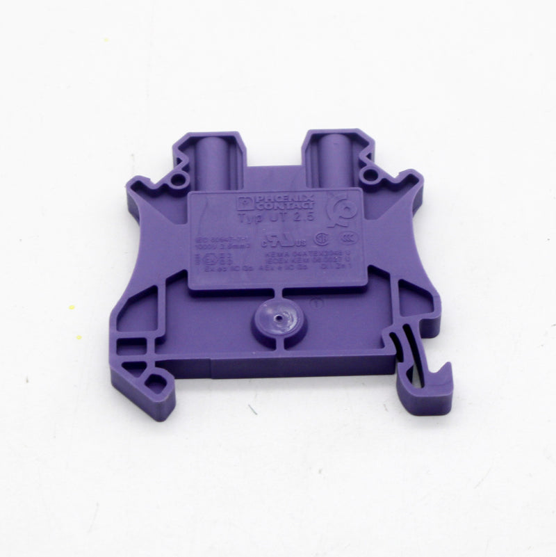 50 Pack of Phoenix Contact 3044078 12-26AWG Feed Thru Termination Block