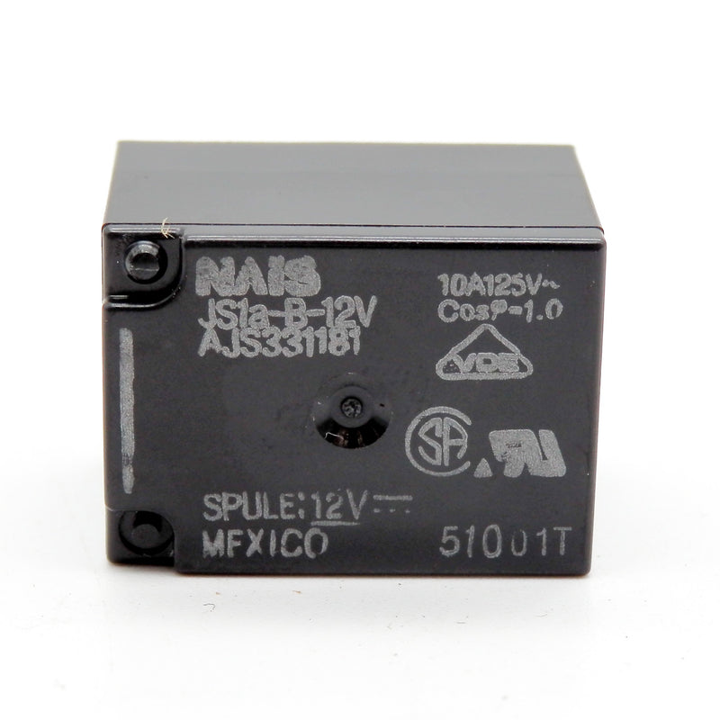 10 Pack of Panasonic NAIS JS1A-B-12V AJS331181 10A 12VDC Sealed PCB Power Relays