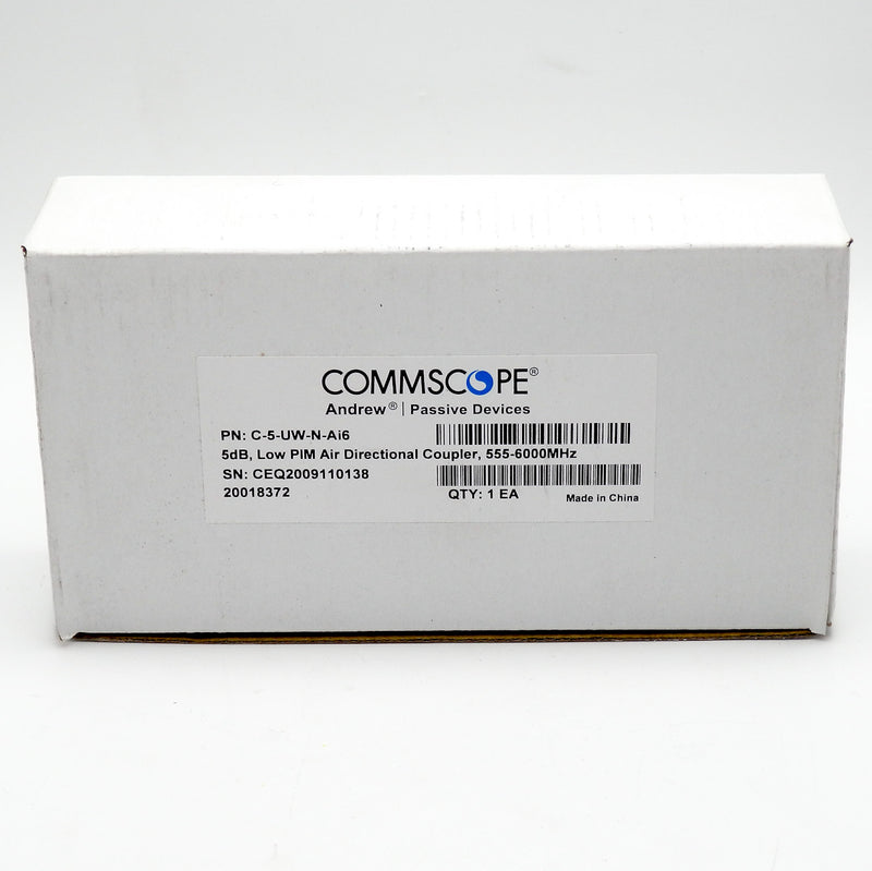 CommScope C-5-UW-N-AI6 555-6000 MHz 5 dB Air Directional Coupler