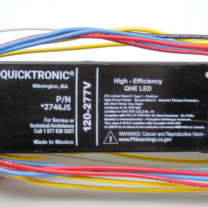 Quicktronic QHE-4XLEDT8/UNV-ISN-SC 4-Lamp T8 Instant Start Control Gear