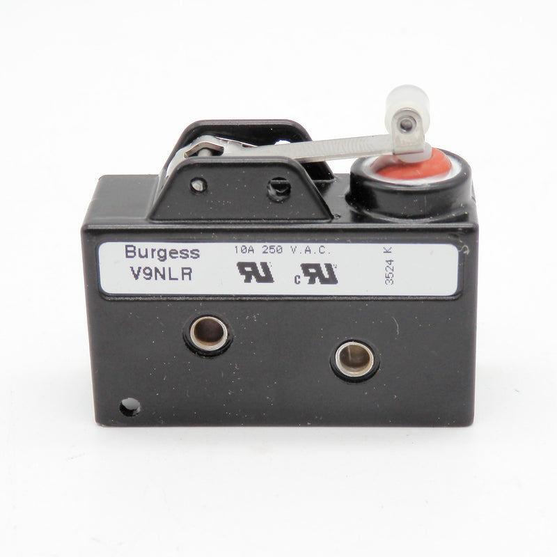 Saia-Burgess V9NLR 250V 10A Miniature Sealed Metal Snap Action Microswitch