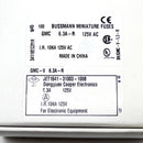 100 Pack of Eaton Bussmann BK/GMC-V-6.3-R 6.3A 125VAC Time-Delay Fuses