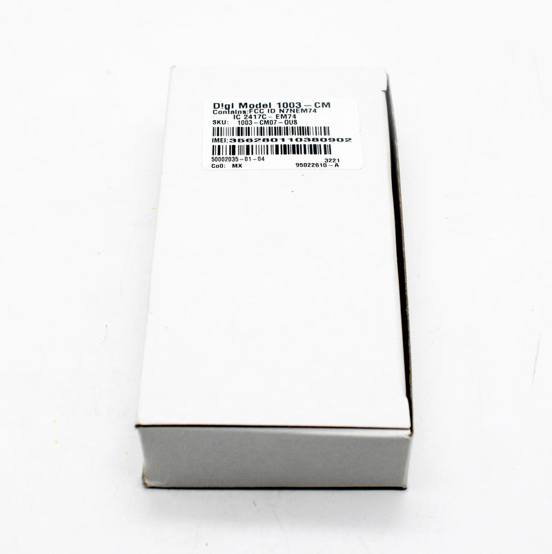 Digi 1003-CM07-OUS Networking LTE Modem For Use with Digi IX20