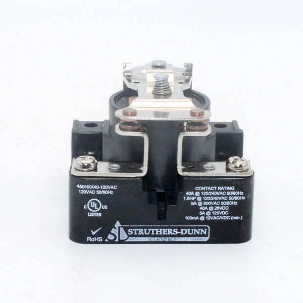 Struthers-Dunn 450HXX40-120VAC Heavy Duty Power Relay