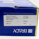 Brady BM71-33-427 White Transparent 1.5"W x 4"L Self Laminating Label