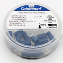 Pack of 15 Sta-Kon by ABB   16-14AWG Blue Canister Ring Terminal