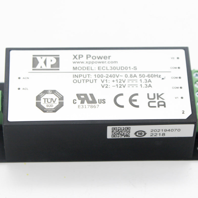XP Power ECL30UD01-S AC-DC 12V 1.3A 85-264V Power Supply