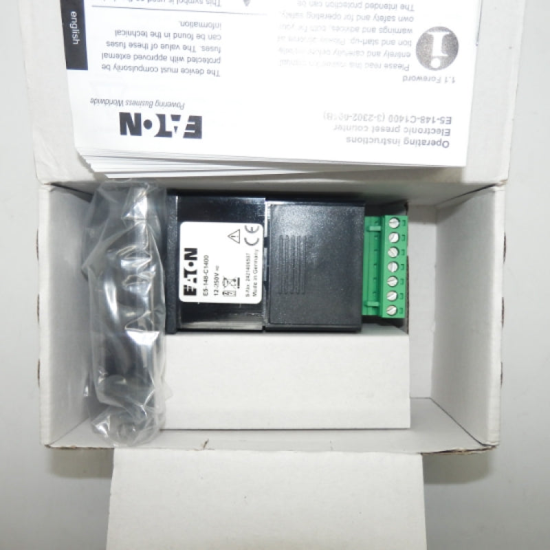 Eaton E5-148-C1400 6 Digit LCD Panel Meter