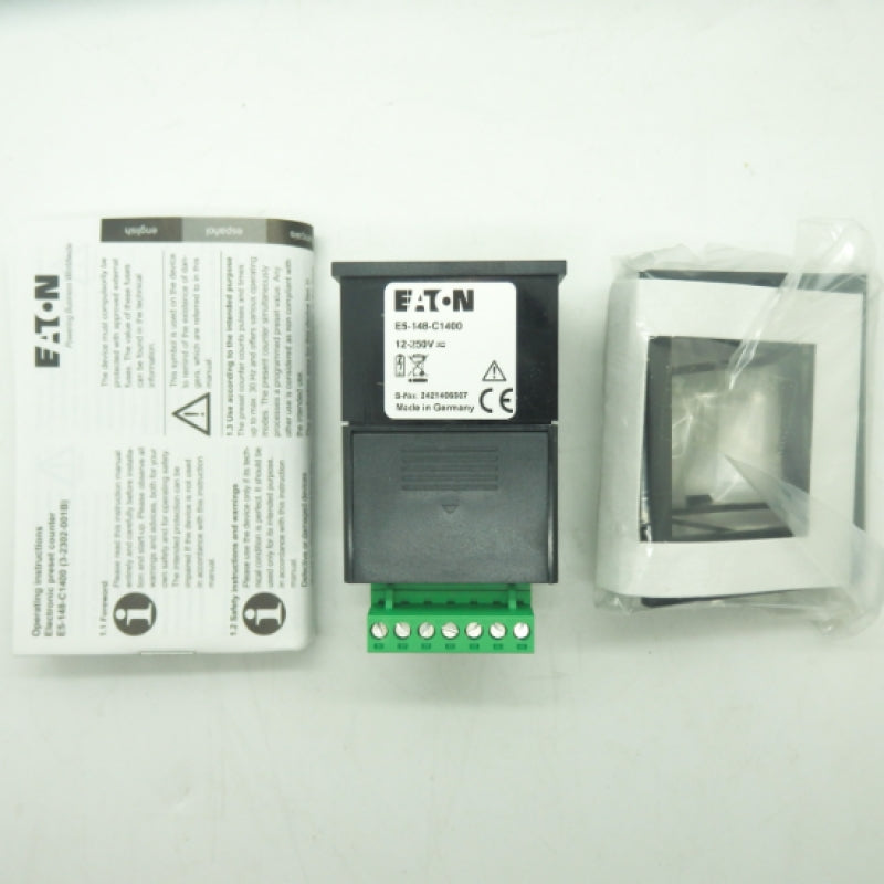 Eaton E5-148-C1400 6 Digit LCD Panel Meter