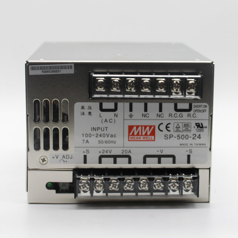 Mean Well SP-500-24 AC-DC 24V 20A 155-264V Power Supply