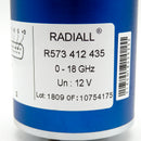 Radiall R573412435 12VDC 18GHz SP4T 4-Postion Coaxial Switch
