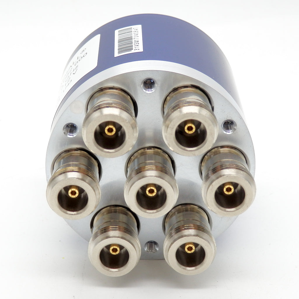 Radial Switch Radiall R573082600 12VDC 3GHz SP6T Reflective Coaxial Switch – Primelec