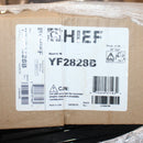 Chief YF1F2828B F1-Series 28U Rack Height Black Steel Cabinet