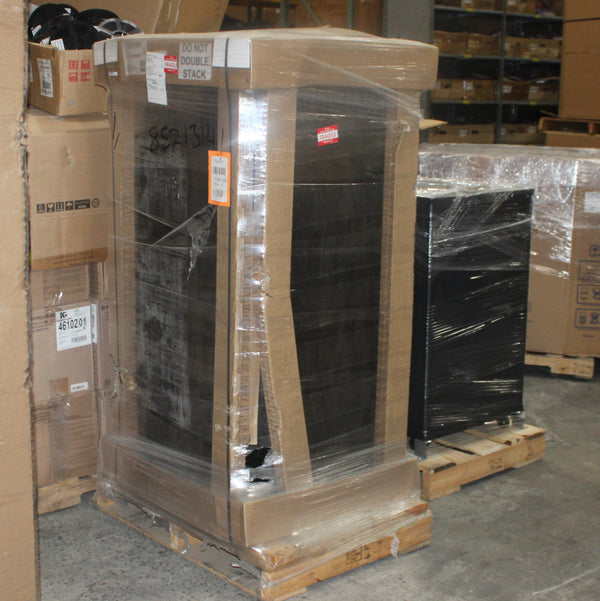 Chief YF1F2828B F1-Series 28U Rack Height Black Steel Cabinet