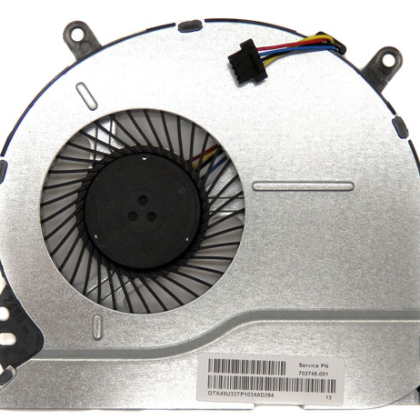 HP Pavilion Sleekbook 14 15 Series Laptop CPU Cooling Fan 702746-001