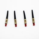 Pack of 4 Phoenix Contact 2799487 FSMA Simplex Silver Fiber Optic Plug Connector