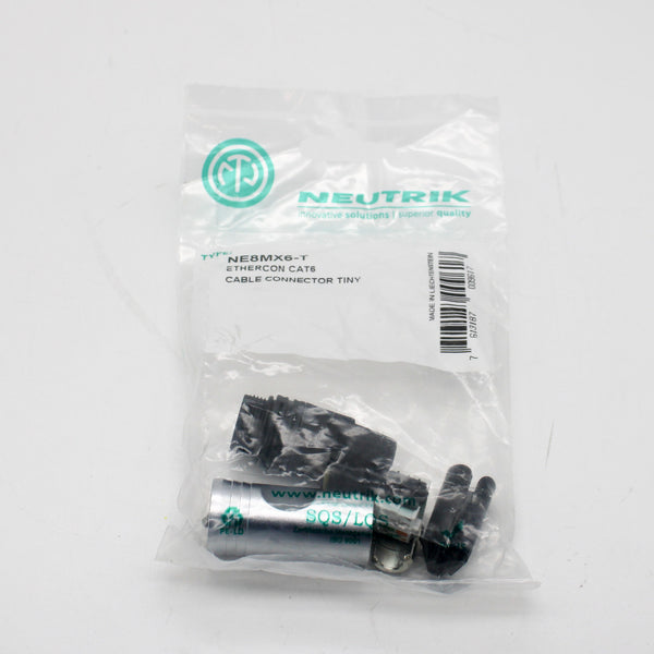 Neutrik NE8MX6-T 6A Chromium Solid 0.85-1.1mm Cable Barrier