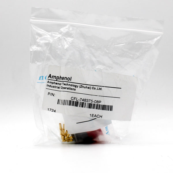 Amphenol Industrial ALM06FD17-8P(072) 8 Position Male Circular Connector Plug