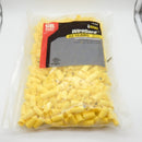500 Pack of Gardner Bender 13-004 22-10AWG Yellow Wire Guard Cap