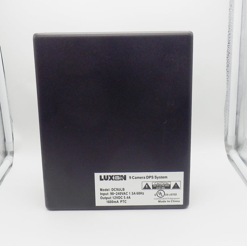 Luxon Video DC9ULB 12VDC 5A 9 Output CCTV Camera Switching Power Supply