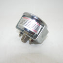 PIC Gauges 103D-158E 1.5" Dial U-Clamp Industrial Pressure Gauge 1/8" Male NPT