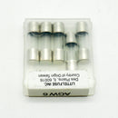 5 Pack of Eaton Electronics AGW-6 Buss Small Dimension Fast Acting Fuse Cartridge