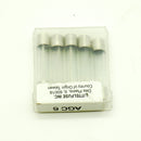 5 Pack of Littelfuse AGC6 3AG 250V 6A Time Delay Glass Fuse Cartridge