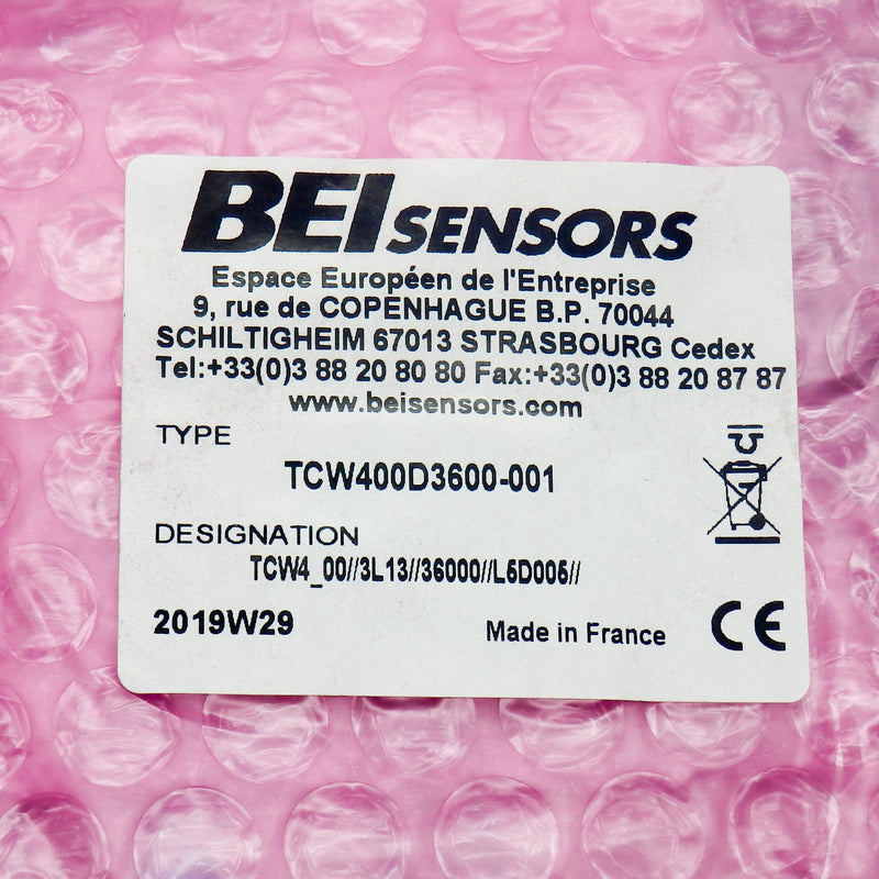 Sensata - BEI Sensors TCW400D3600-001 Absolute Rotary Encoder Cable