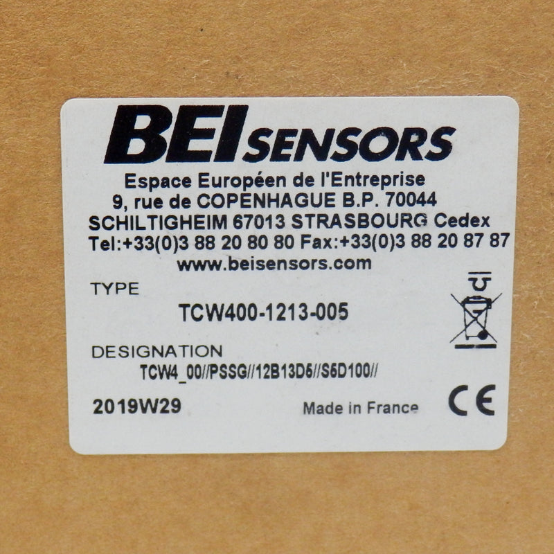 Sensata - BEI Sensors TCW400-1213-005 Absolute SSI Rotary Encoder Cable