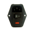 TE Connectivity PE0SSSSX0 Male Bladed Power Entry Connector Receptacle Module