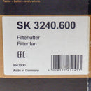 Rittal SK 3240.600 4.27CFM 10"x10" 230VAC Fiber Mat Filter Fan
