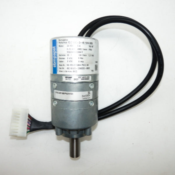 Ebm-Papst 492.92408 VD49 Series Brushless DC Gearmotor w/ Planetary Gearbox